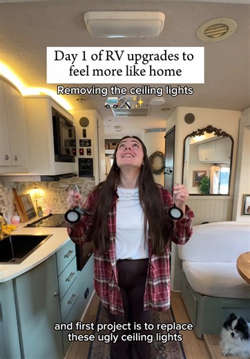 RV Renovation: Did We Make a Mistake with Our Ceiling Lights?