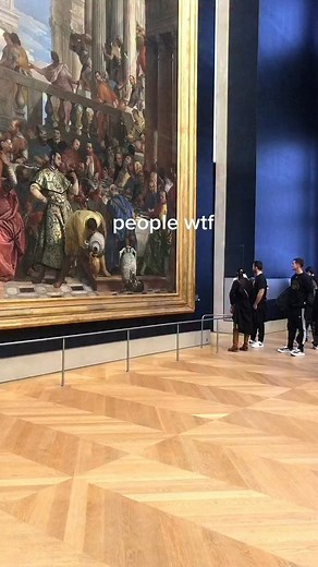 Arch Here | Architecture Page on Instagram: "Did you know the most visited painting in the world is also the most famous portrait ever—the Mona Lisa? 🖼️ Painted by Leonardo da Vinci in the early 1500s, it’s now worth more than $700 million. The painting has been shown at the Louvre in #Paris since 1797. About 10 million people visit the museum each year, and around 80% of them come just to see the #MonaLisa 🎥: @pusechnik • #architecture #art #design #painting #louvre #museum #leo