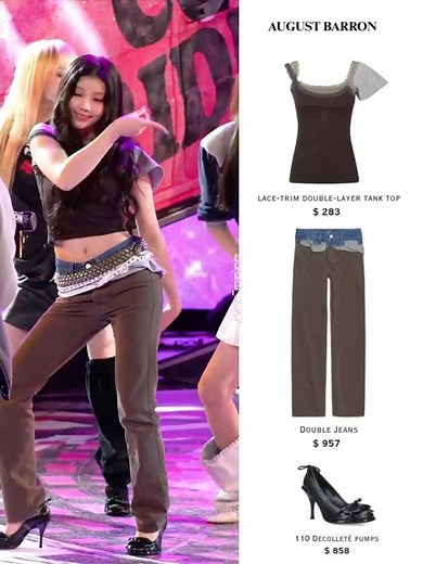 ILLIT's outfits| NOT CUTE ANYMORE 아일릿 SBS Inkigayo 251130 #dress #kpop #idol