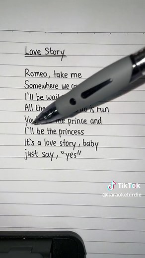 Love Story by Taylor Swift Karaoke Duet Sing Tour
