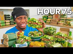 I ONLY Ate "Healthy" Fast Food for 100 Hours