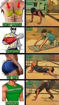 Chest + Forearms + Hips + Shoulder Killer Workout Home#ChestWorkout #Forearms #HipFix #ShoulderDay