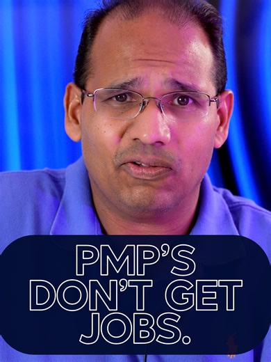 PMP's don't get jobs. #pmp #capm #pmbok #projectmanagement #projectmanager #business