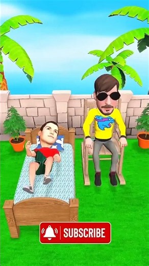 MrBeast vs Crying Baby! 😂 | Funny 3D Animation #shorts ##kpopdemonhunters