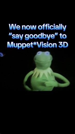 503K views · 6.4K reactions | “Wanna smile...wanna cry...saying goodbye!”  - A final "goodbye" to Muppet*Vision3D and Muppets Courtyard  | Doctor Disney | Facebook