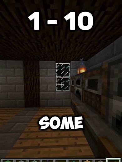 Ranking Every Room in My Minecraft House📈 #minecraft #shorts