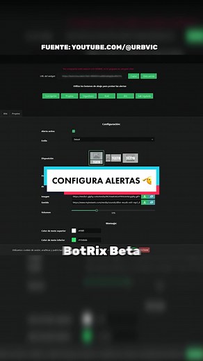Configurar alertas de tu stream con botrix 🫡 #tutorial #urbvic #stream #alertas #tips #soycreador