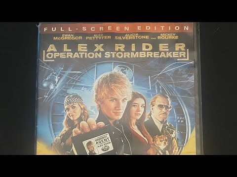 Opening and Closing to Alex Rider: Operation Stormbreaker (2006) 2007 Fullscreen DVD