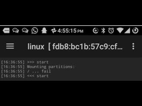 Linux Deploy Mounting Partitions Fail (Solved)