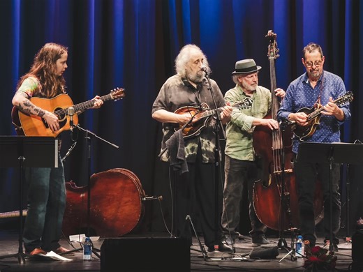 Watch: David "Dawg" Grisman Celebrates 80th Birthday with Son Sam and All-Star Cast of Bluegrass Collaborators: Billy Strings, Darol Anger, Danny Barnes and More