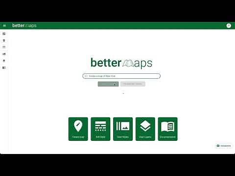 Create a map in Bettermaps.ai