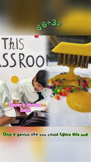 🤣Topper k bharose exam dene aaye sab #schooldays #schooltime #schoolmemes #schoollife #funny #facts