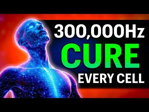 THIS HEALS EVERYTHING ➤ LISTEN to this 300,000Hz HIGHEST Healing Vibration Frequency & Sleep Deep