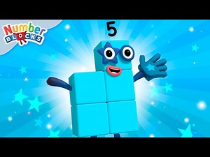 The Best Learn to Count Moments with Numberblock 5! 💙 Learn to Count for Kids | @Numberblocks - Videos For Kids