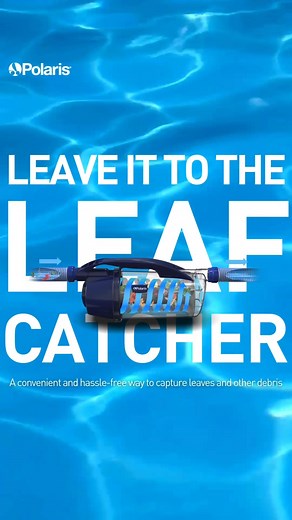 Introducing the BRAND-NEW Polaris Cyclonic XL Leaf Catcher - because leaves and large debris are SO 2024. 😌 Compatible with all suction-side pool cleaners, the XL Leaf Catcher reduces strain on your pool's filtration system by collecting large debris and leaves before they reach the pump basket. Learn more at https://brnw.ch/21wPYKh | Polaris Pool