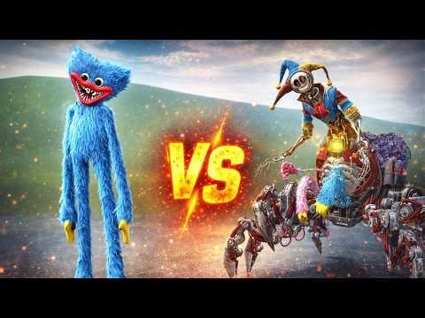 Old Huggy Wuggy vs The New Prototype (Chapter 5) in Garry’s Mod!