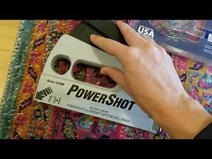 Power Shot staple gun review