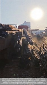 Methods for quickly unloading steel bars from trucks