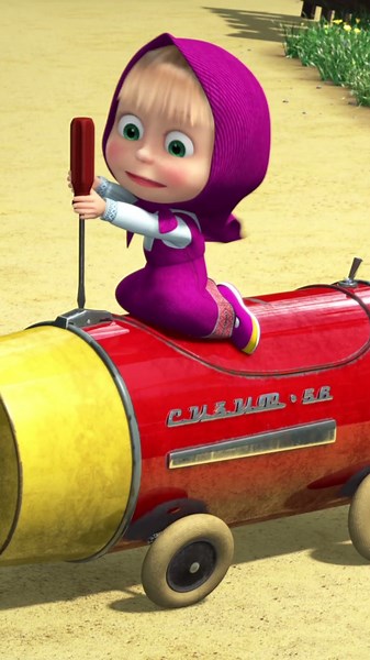 1, 2, 3, 4, 5… ⚙️🛠️ #mashaandthebear #MashadanBeruang #Shorts #ApaIsinya #kartununtukanak #cartoon