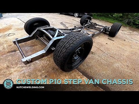 1968 Chevrolet P10 Step Van Build Custom Chassis Laying frame on 22s LS Swap WITH BLOOPERS!!