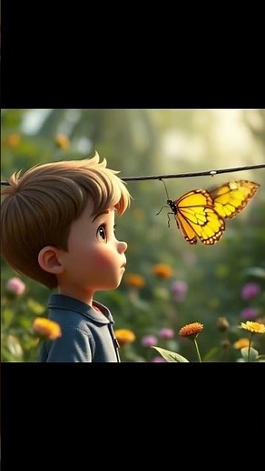 The Blue Butterfly – A Heartwarming Tale of Hope & Change | Short Motivational Story | #kidsstories