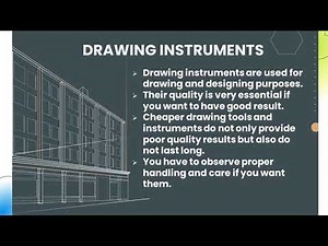 Quarter 1 Module 1 Preparing Drafting Materials and Tools Drawing Instruments