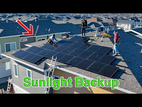 How to go Off Grid with ONLY SOLAR! - No Battery Needed