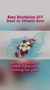 11 reactions | Easy Bowdabra DIY Door or Wreath Bow… #AbraBowdabra Easy Bowdabra DIY Door or Wreath Bow! We have tons of FREE tutorials here: www.Bowdabra.com/blog #Bowdabra #BowdabraDIY #bowmaker#Bowmaking #diyhomedecor Music:The Servant's Dance, Musician: Cercles Nouvelles, Album: Cercles Nouvelles, Source: VCG | Bowdabra | Facebook