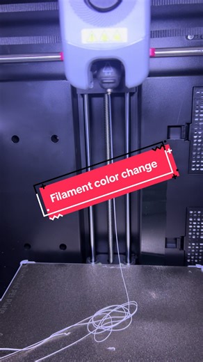 Filament change on my @Flashforge 3D adventure pro 5m
