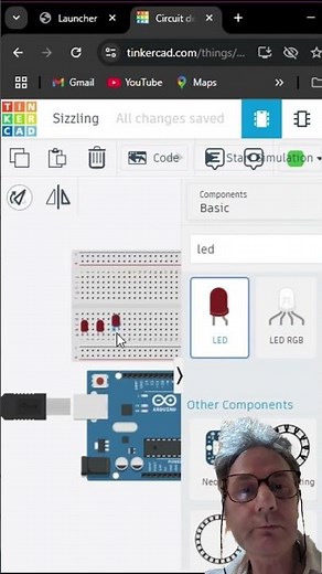 Votre premier circuit LED sur Tinkercad (Tuto Débutant) 🚀