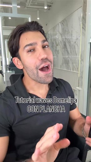 Joel Barrera Salon on Instagram: "Tutorial waves de @domelipa CON PLANCHA"