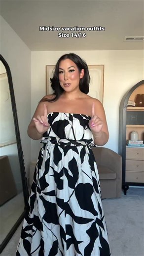 BONNIE WYRICK on Instagram: "Affordable vacation outfits as a size 14. Say OUTFIT for details Spring break outfits, vacation outfits, vacation dresses, #ootd, #size14"