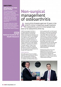 CHAIN: Managing hip pain to improve health and wellbeing to avoid hip surgery