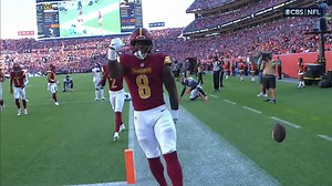 Brian Robinson wins race to pylon for 15-yard TD run