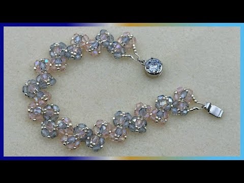 Diagonal Right Angle Weave Bracelet Tutorial