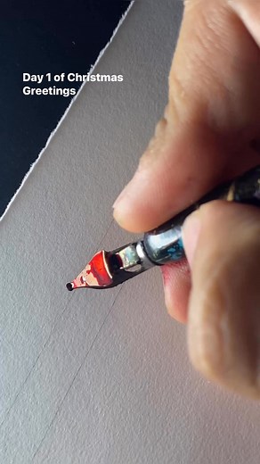 Merry Christmas 🎄 #calligraphy #lettering #Christmas #asmr #handlettering #greetings | Abhay Calligraphy