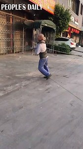 6.5M views · 16K reactions | Are you a #hulahoop lover? This Chinese man challenges you to play with a BIGGER hula hoop! | People's Daily, China | Facebook