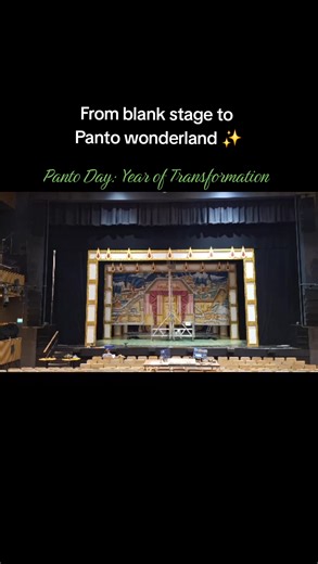 Take a sneak behind the curtain in celebration of Panto Day ✨️ The Year of Transformation ✨️ From blank stage into the amazing The All New Adventures of Peter Pan set! ☠️ Evolution Pantomimes Everyone Theatres | Grove Theatre Dunstable