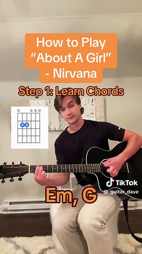 Learn How to Play 'About A Girl' by Nirvana on Guitar