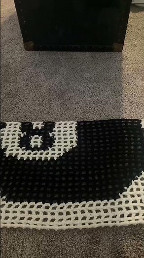 8 ball pattern out now!! 🎱🤍 #handmade #crochet #8ballpattern