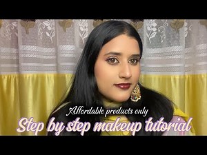 Affordable Makeup Tutorial: Full Face on a Budget (Step-by-Step!) #youtube #makeup