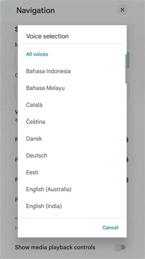 Google Maps Voice Language Change | @rifultech