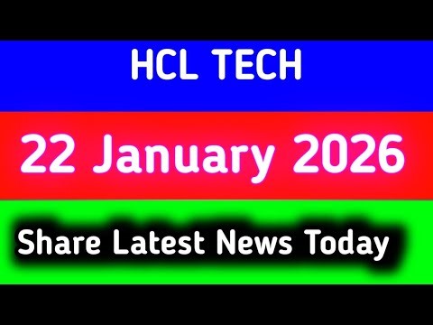 hc; tech share news today || hcl tech share latest news today