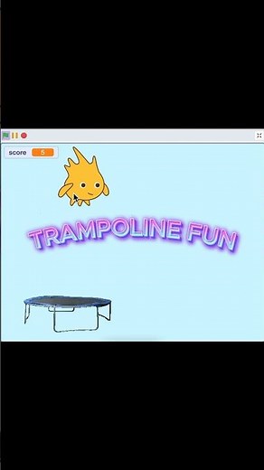 Teampoline Fun with Scratch Coding #scratch #codingforbeginners