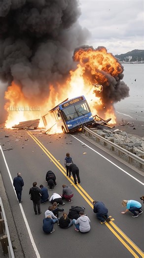 Hero Dog Saves Passengers from Exploding Bus! #dog #hero #rescue | The Daily Pawcast