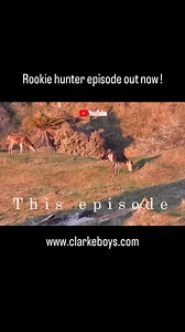 New episode out now over on YouTube! Go check it out. Link in bio | Clarke Boys Hunting NZ