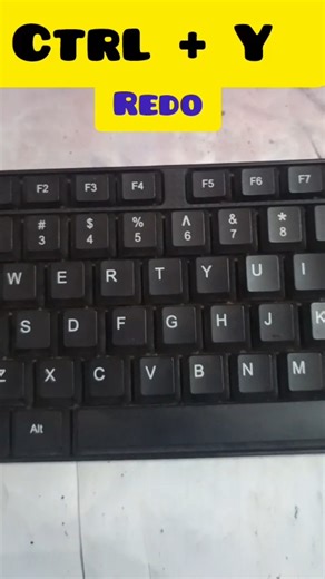 Windows Undo/Redo Shortcut #windows#keyboard #education #trending #yt#shorts