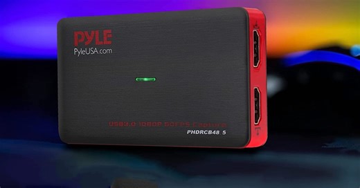 Pyle's AV Game Live 1080p60 HDMI capture card plummets to new low at $58 (33% off)