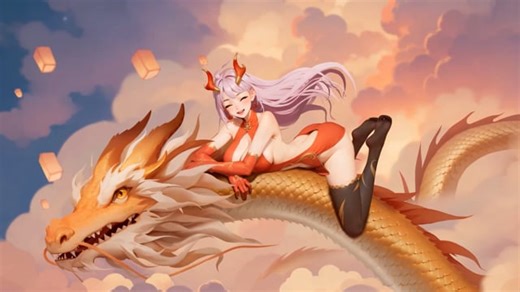 Angel Legion - Soaring Dragon - Wallpaper