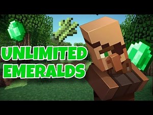 1.21 BEST AFK Emerald trading strat for UNLIMITED Emeralds| Bedrock Minecraft 1.21